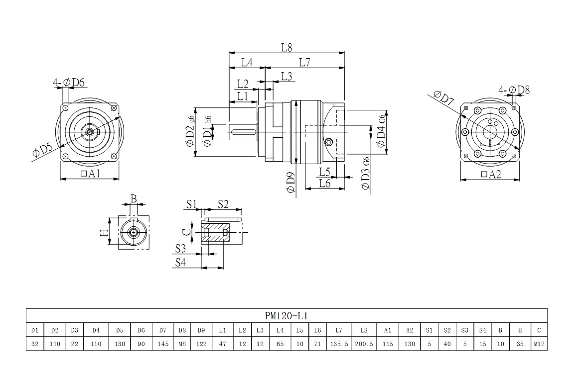 PVF120_L1系列图纸